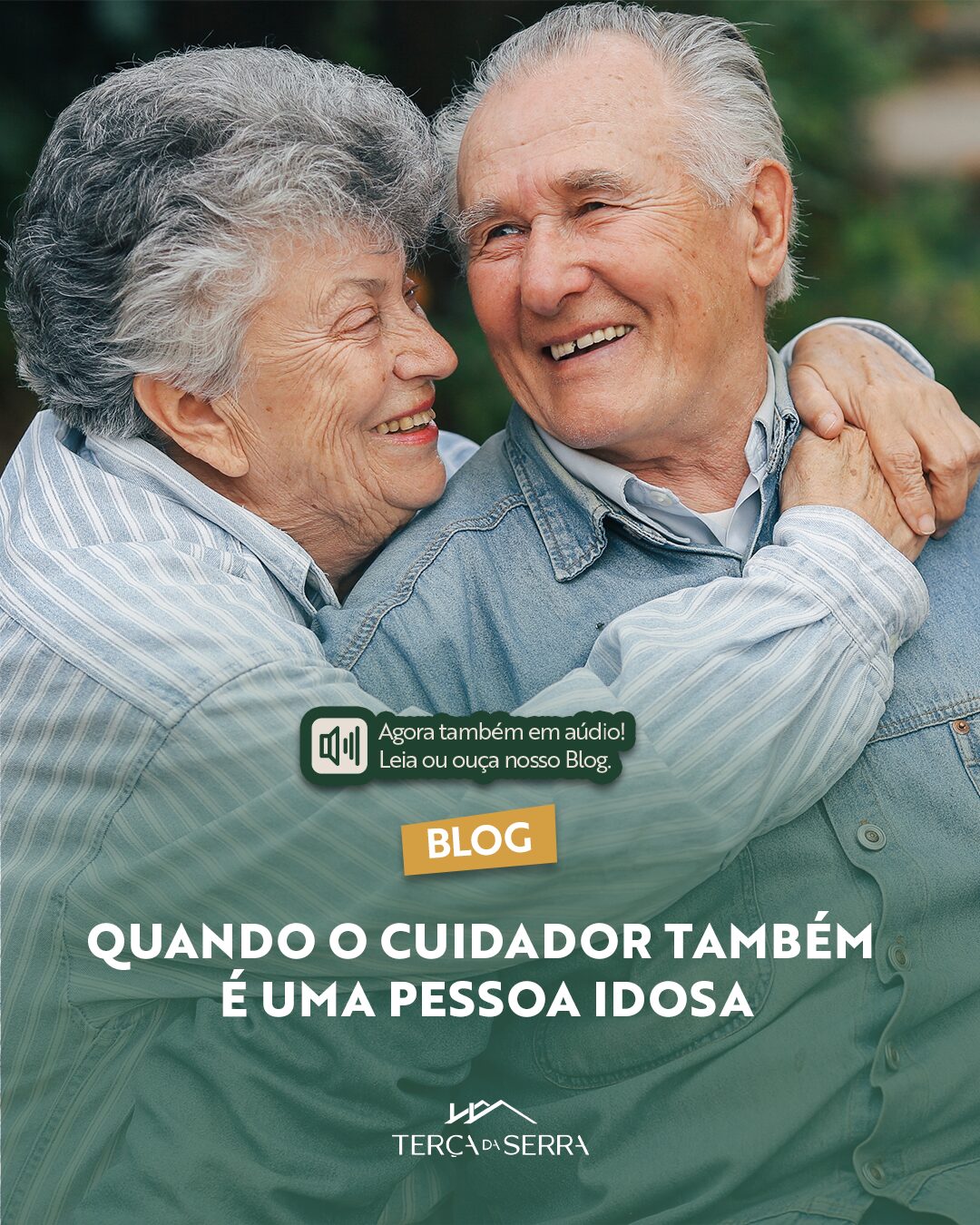 Casa de Repouso de Alto Padrão - Terça da Serra - TS BLOG 20.08 Quando o cuidador e tambem um idoso